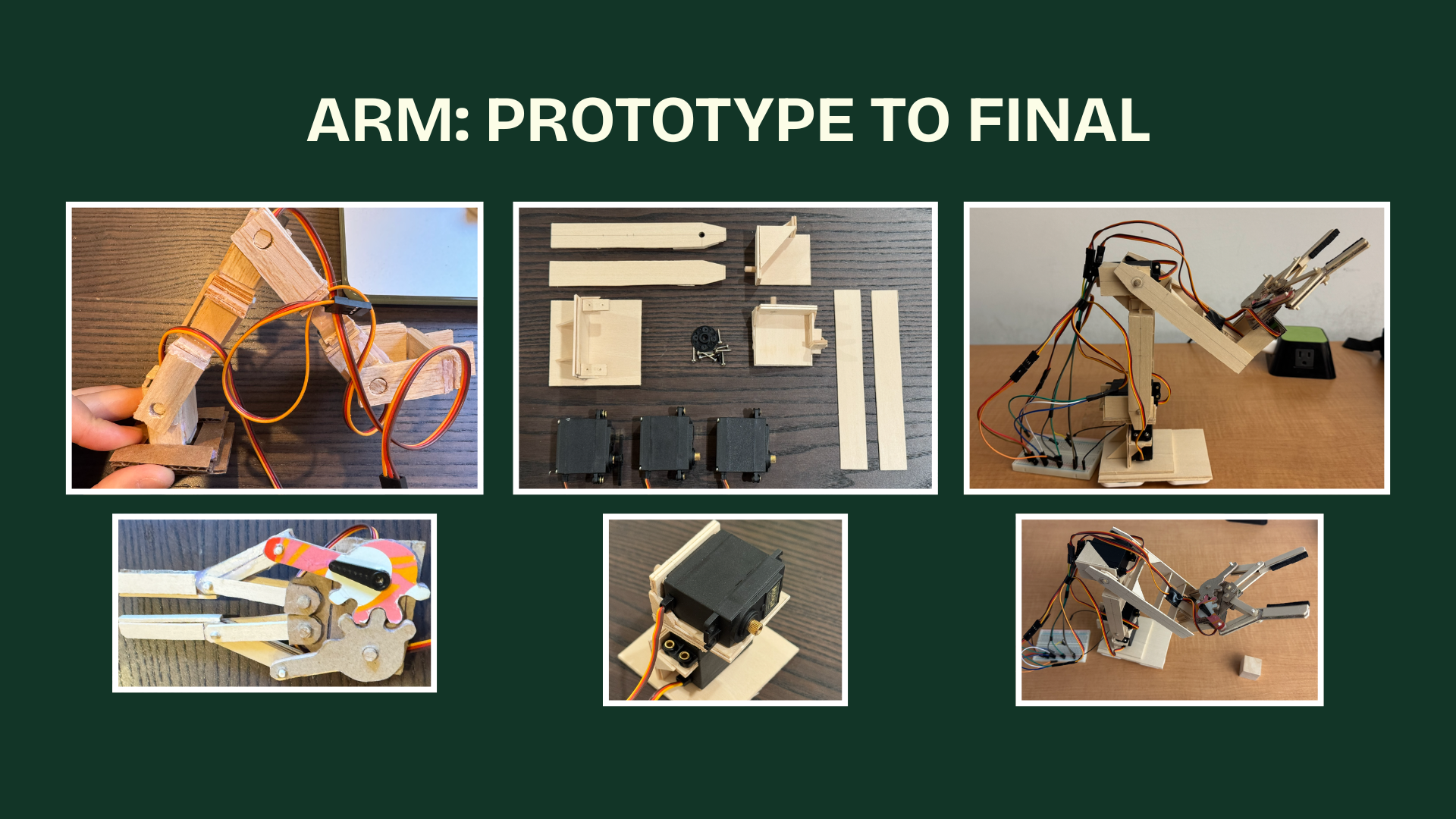 arm protoype to final
